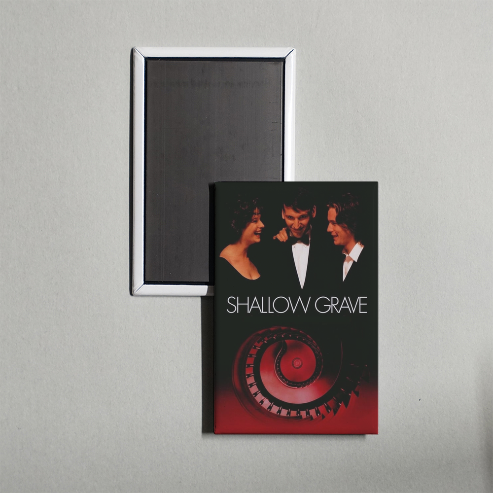 Shallow Grave Mini Movie Fridge Magnet