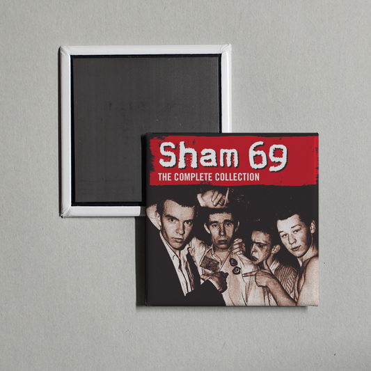 Sham 69 - The Complete Collection Album Cover Fridge Magnet
