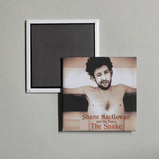 Shane MacGowan & The Popes - The Snake Album Cover Fridge Magnet