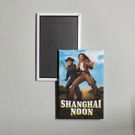Shanghai Noon Mini Movie Fridge Magnet
