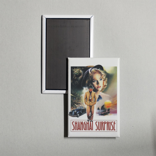 Shanghai Surprise Mini Movie Fridge Magnet
