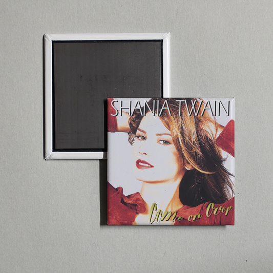 Shania Twain - Come On Over (Diamond Edition  Super Deluxe) Album Cover Fridge Magnet