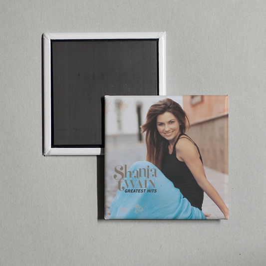 Shania Twain - Greatest Hits (Remastered 2023) Album Cover Fridge Magnet