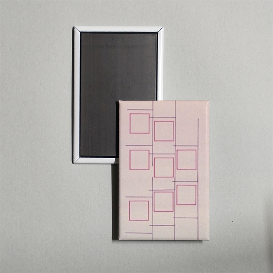 Shapes and Gestures Mini Movie Fridge Magnet