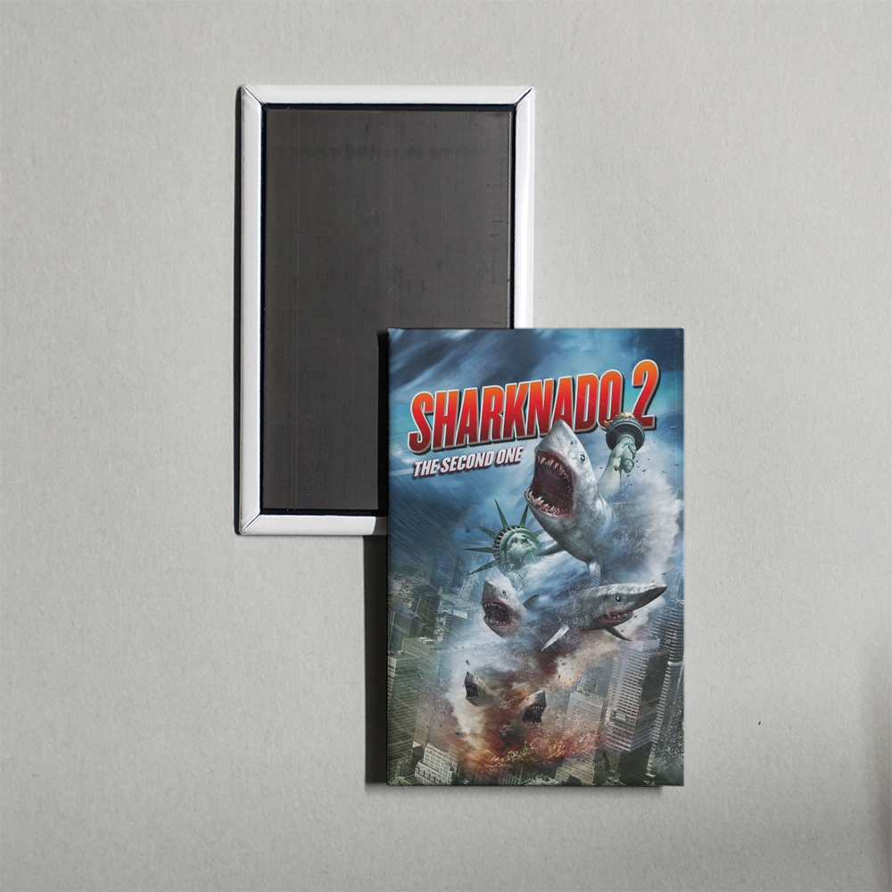 Sharknado 2 The Second One Mini Movie Fridge Magnet