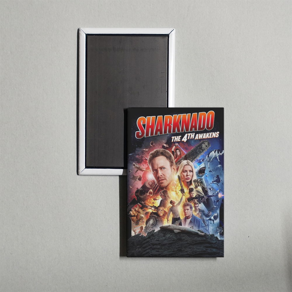 Sharknado 4 The 4th Awakens Mini Movie Fridge Magnet