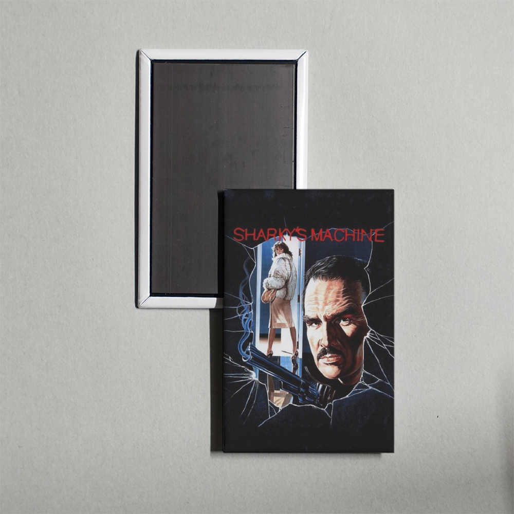 Sharky's Machine Mini Movie Fridge Magnet
