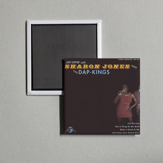 Sharon Jones & The Dap-Kings - Dap Dippin' With Sharon Jones & The Dap-Kings Album Cover Fridge Magnet