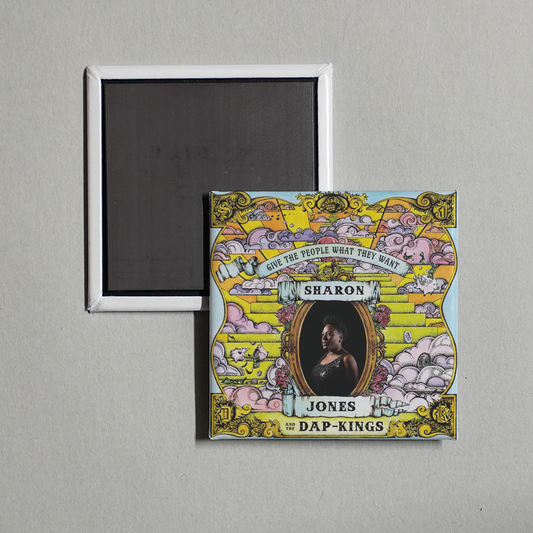 Sharon Jones & The Dap-Kings - Give the People What They Want Album Cover Fridge Magnet