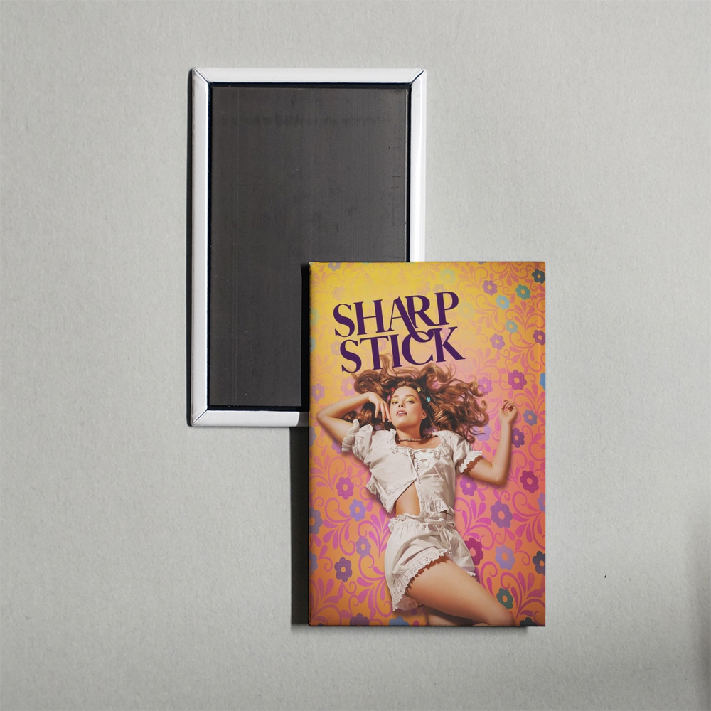 Sharp Stick Mini Movie Fridge Magnet