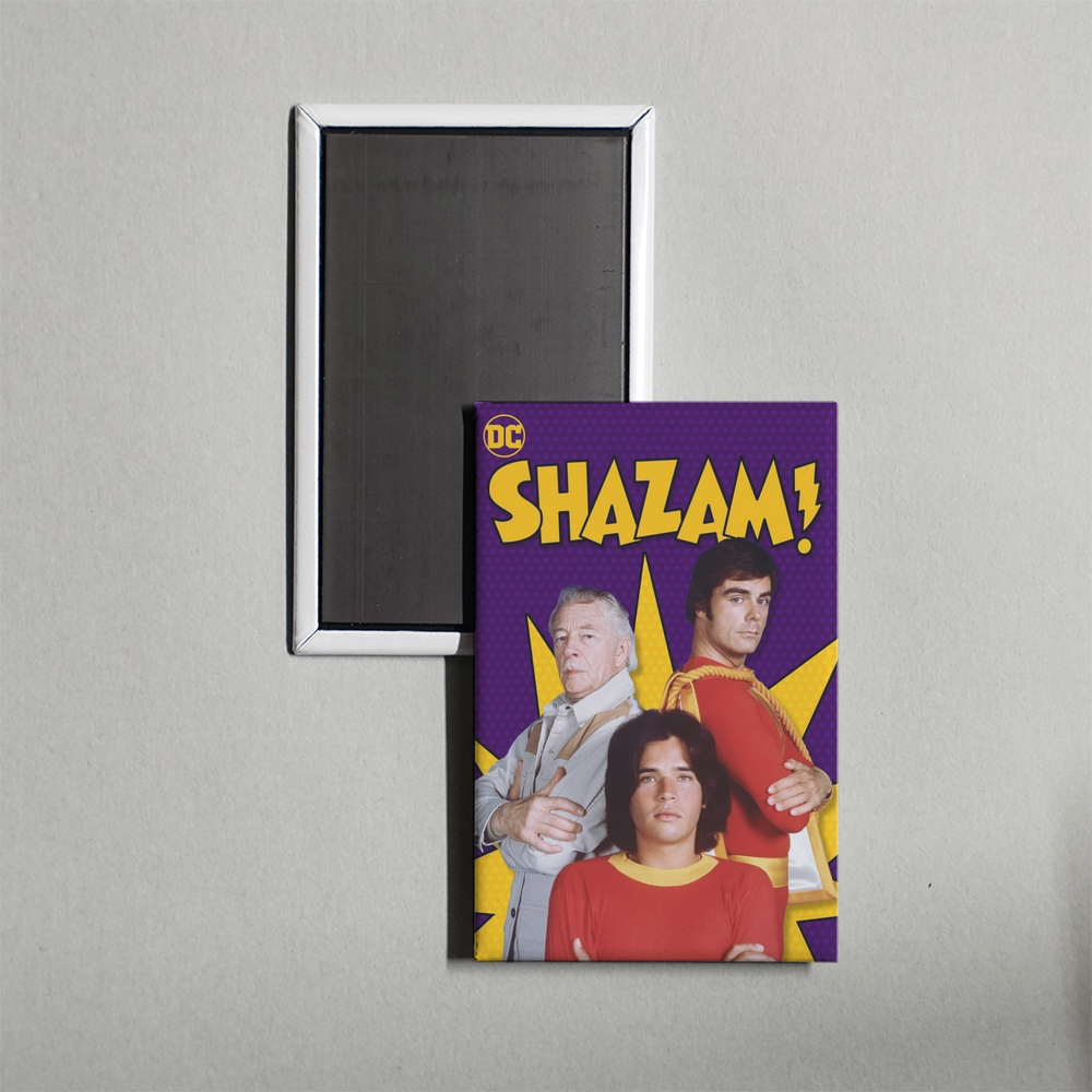 Shazam! TV Show Fridge Magnet