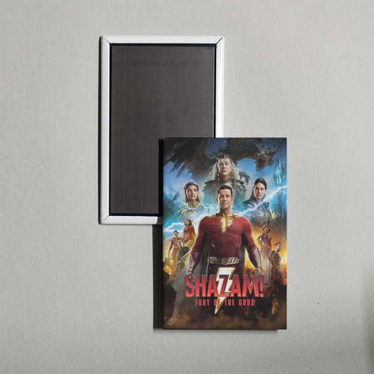 Shazam! Fury of the Gods Mini Movie Fridge Magnet