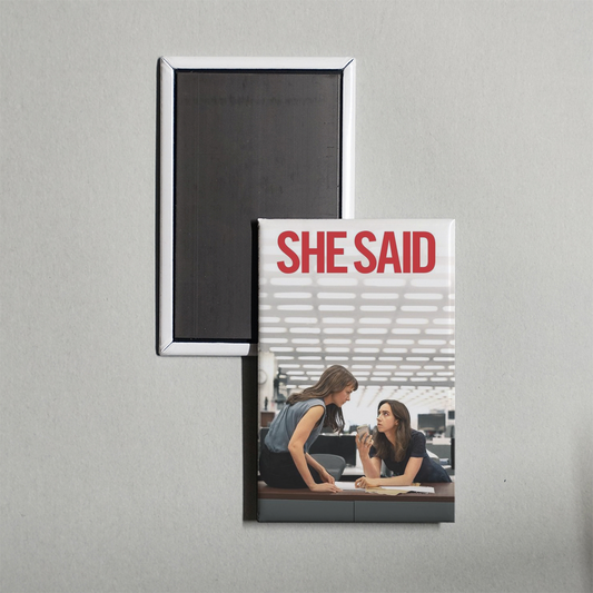 She Said Mini Movie Fridge Magnet