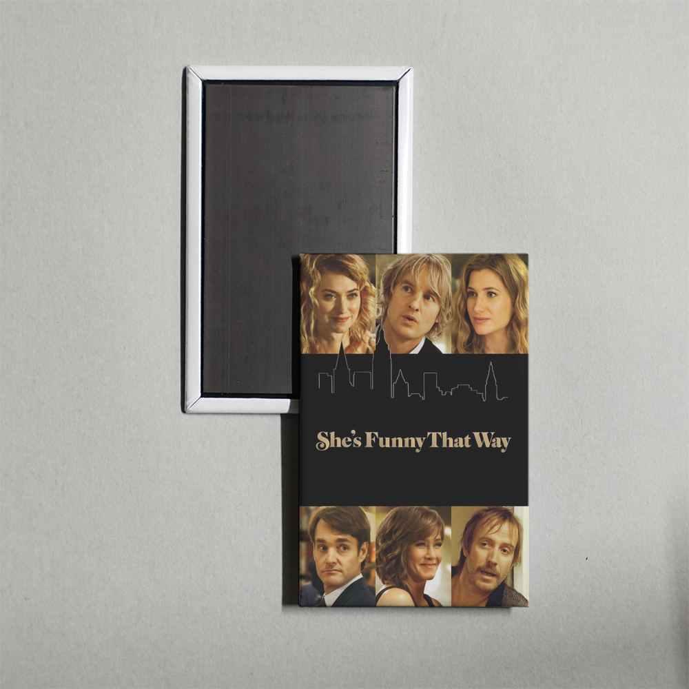 She's Funny That Way Mini Movie Fridge Magnet