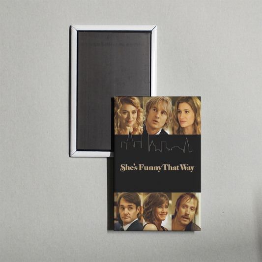 She's Funny That Way Mini Movie Fridge Magnet