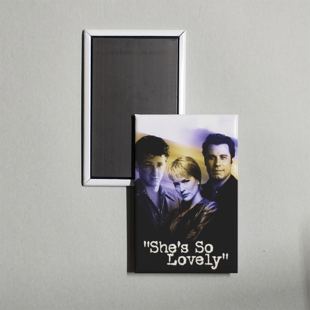 She's So Lovely Mini Movie Fridge Magnet