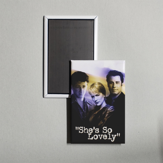 She's So Lovely Mini Movie Fridge Magnet