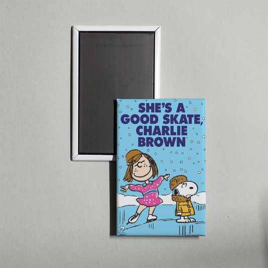 She's a Good Skate, Charlie Brown Mini Movie Fridge Magnet
