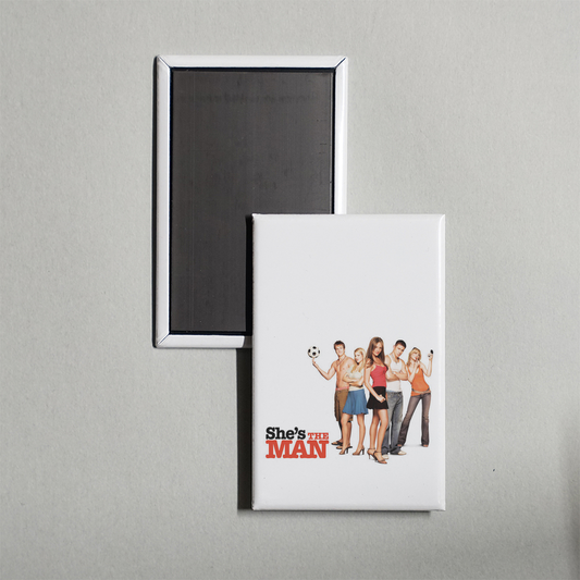 She's the Man Mini Movie Fridge Magnet