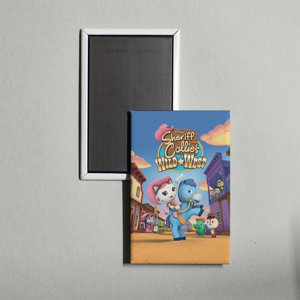 Sheriff Callie's Wild West TV Show Fridge Magnet