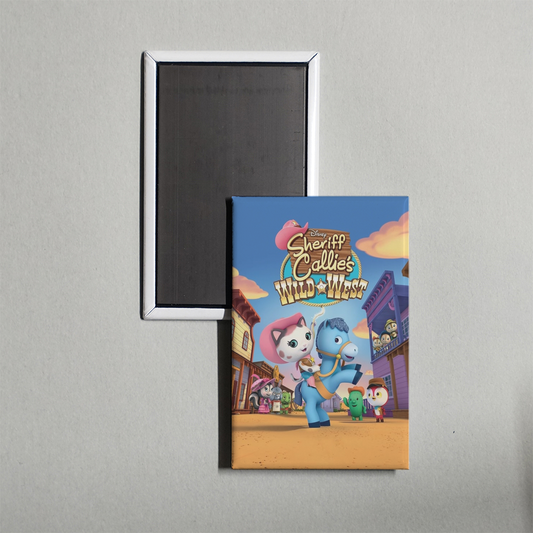 Sheriff Callie's Wild West TV Show Fridge Magnet