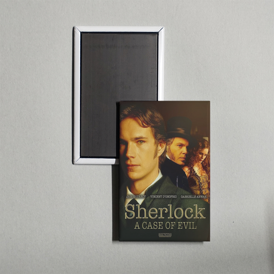 Sherlock Case of Evil Mini Movie Fridge Magnet