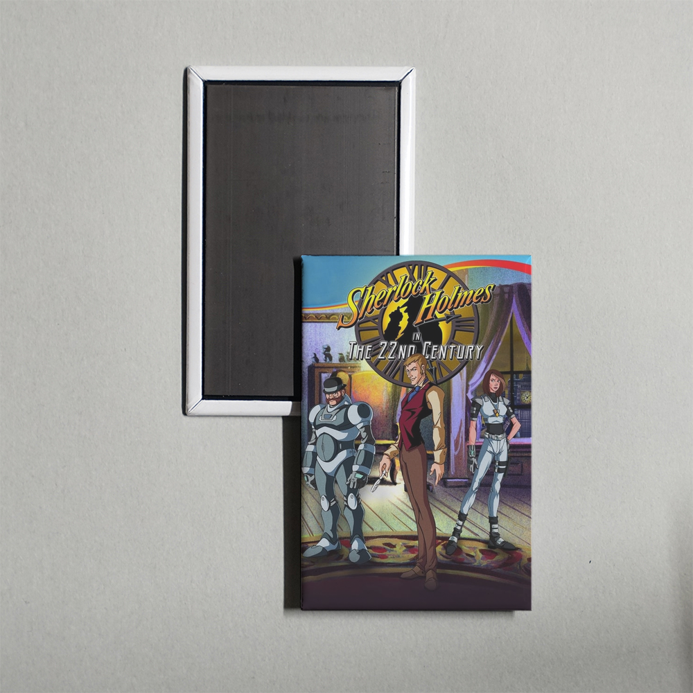 Sherlock Holmes in the 22nd Century TV Show Fridge Magnet
