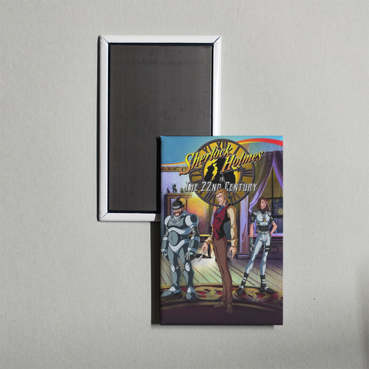 Sherlock Holmes in the 22nd Century TV Show Fridge Magnet