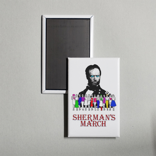 Sherman's March Mini Movie Fridge Magnet