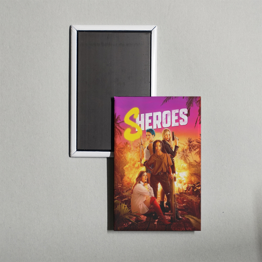 Sheroes Mini Movie Fridge Magnet