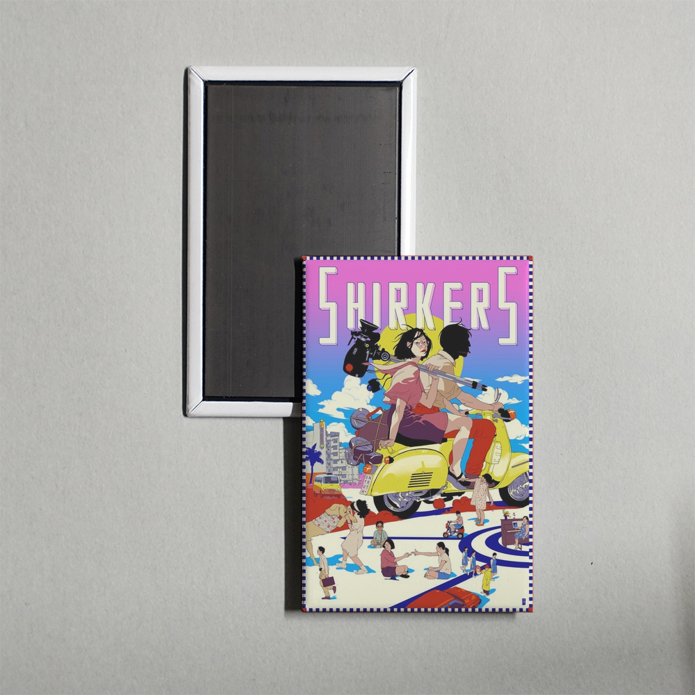 Shirkers Mini Movie Fridge Magnet