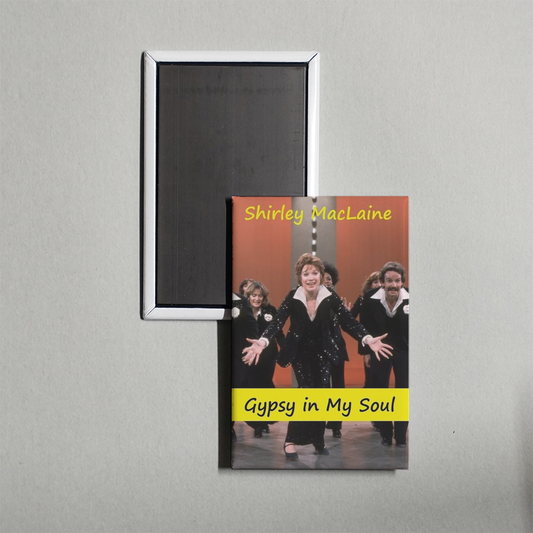 Shirley MacLaine Gypsy in My Soul Mini Movie Fridge Magnet