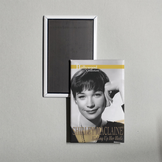 Shirley Maclaine Kicking Up Her Heels Mini Movie Fridge Magnet