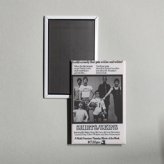 ShirtsSkins Mini Movie Fridge Magnet