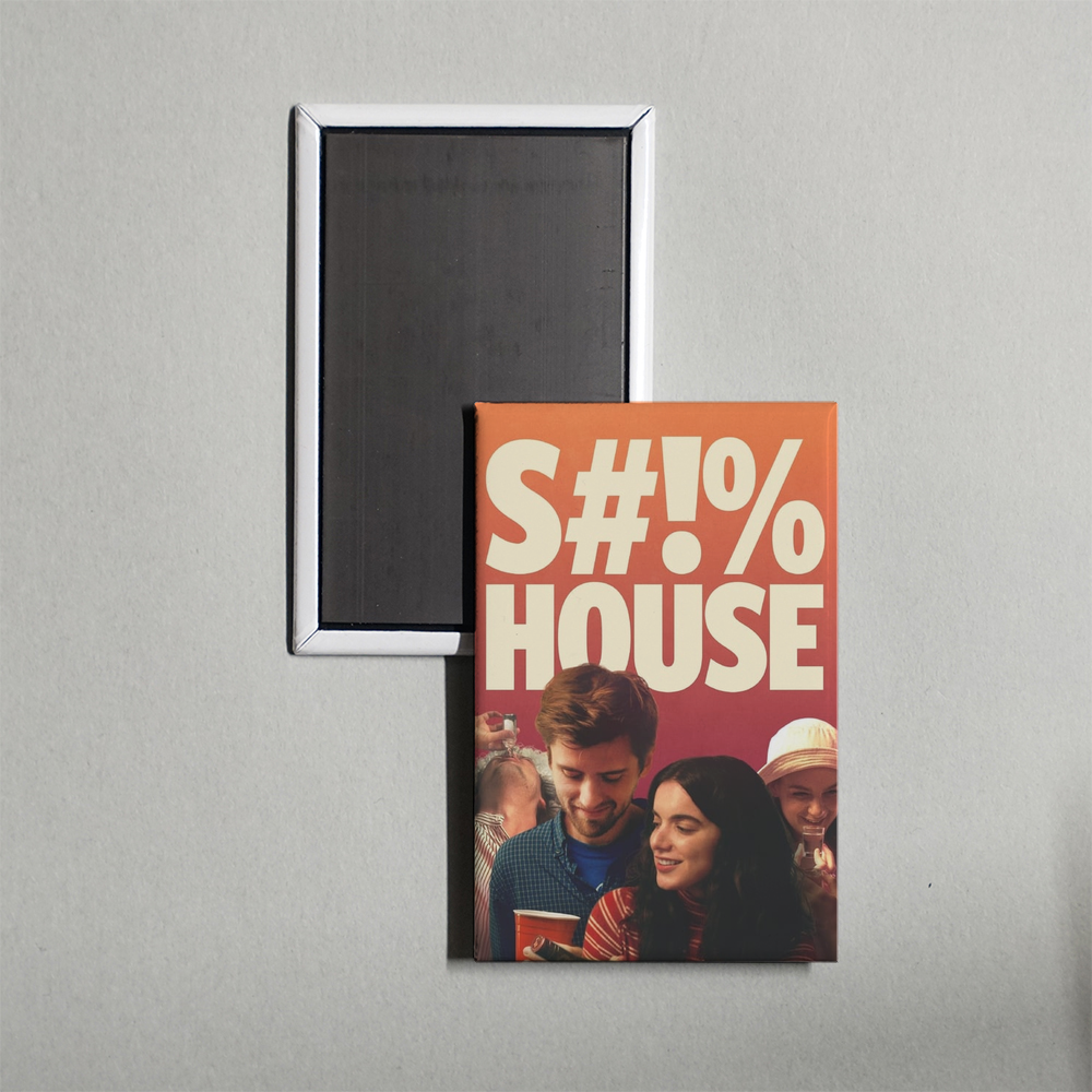 Shithouse Mini Movie Fridge Magnet