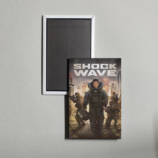 Shock Wave Mini Movie Fridge Magnet
