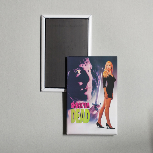 Shock 'Em Dead Mini Movie Fridge Magnet