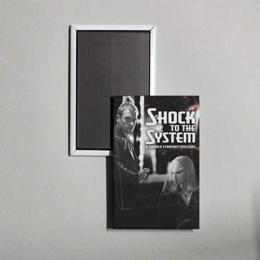 Shock to the System A Donald Strachey Mystery Mini Movie Fridge Magnet