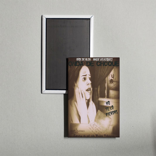 Shockwave Mini Movie Fridge Magnet