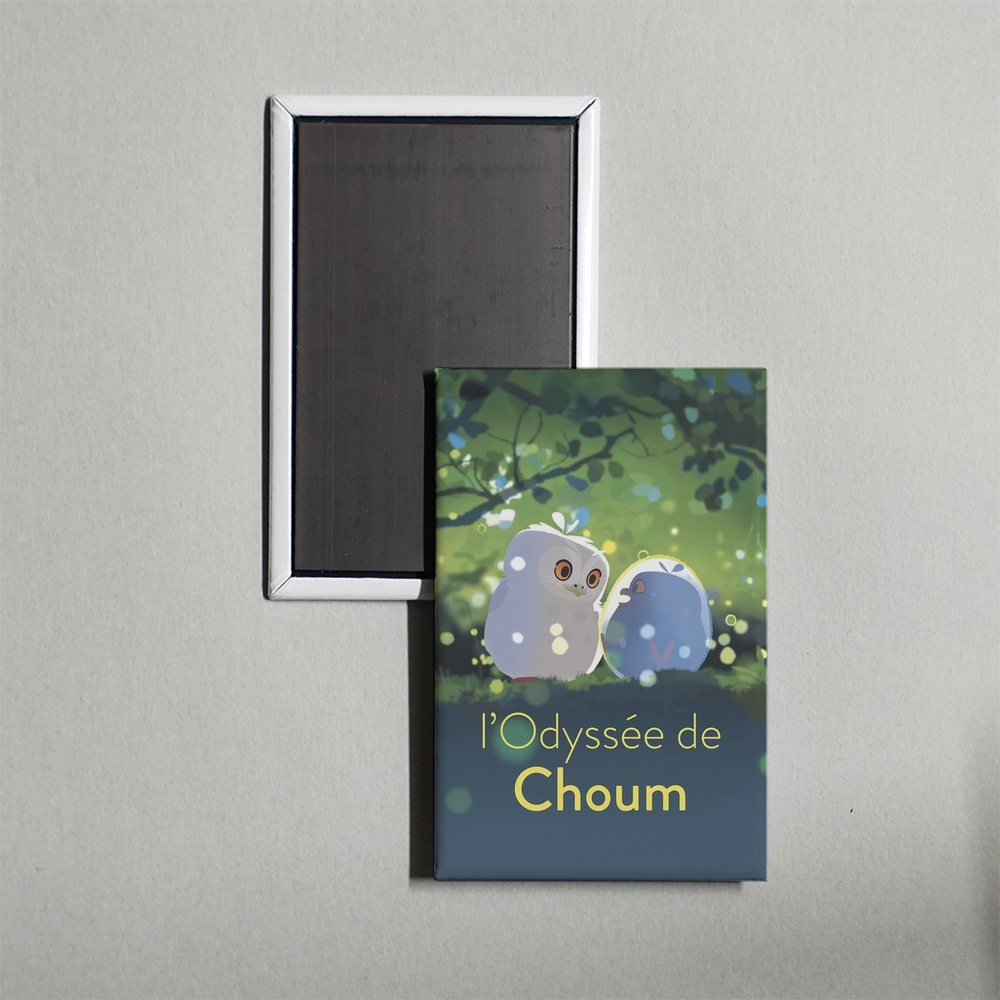 Shooom's Odyssey Mini Movie Fridge Magnet