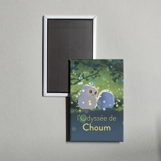 Shooom's Odyssey Mini Movie Fridge Magnet
