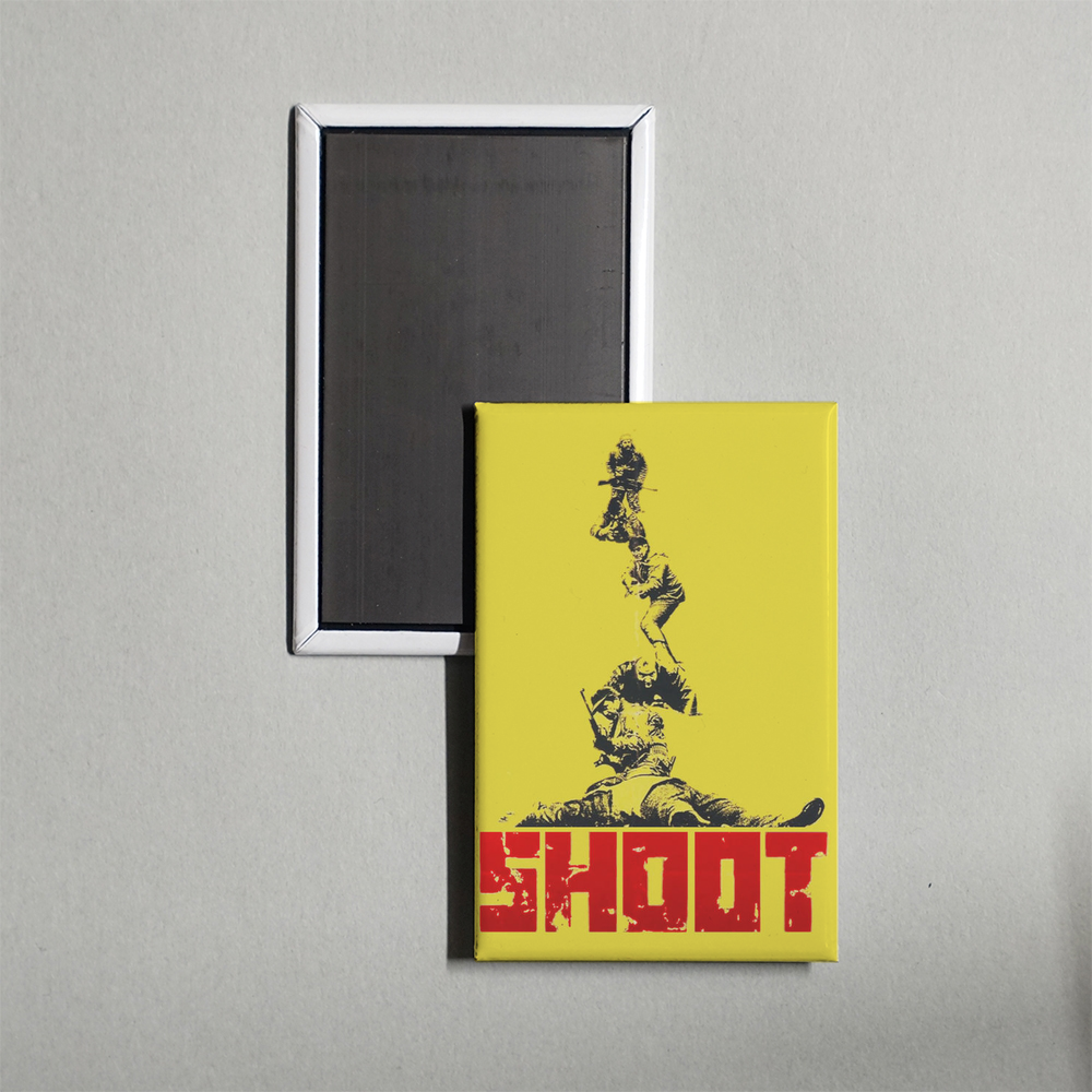 Shoot Mini Movie Fridge Magnet