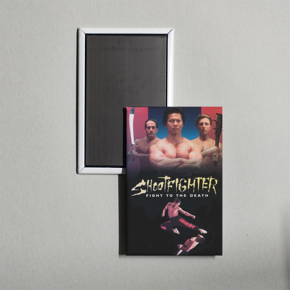 Shootfighter Fight to the Death Mini Movie Fridge Magnet