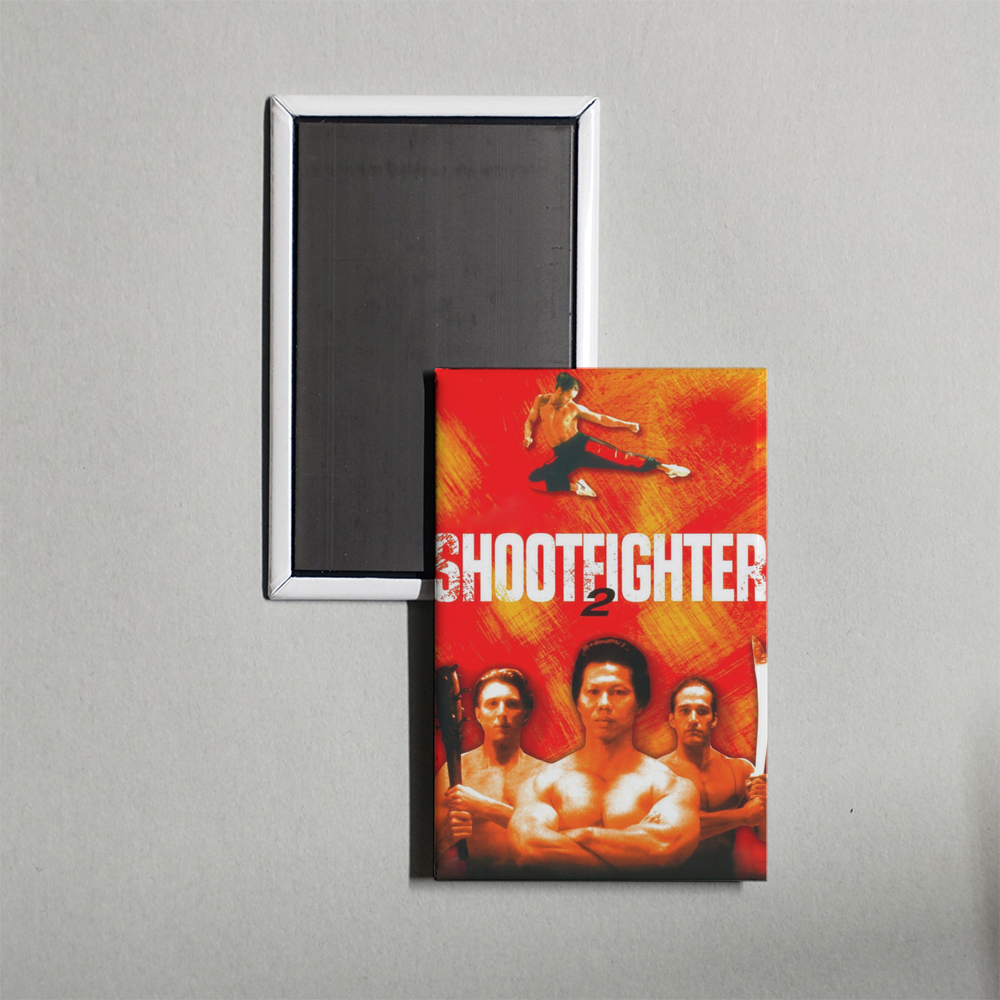 Shootfighter II Mini Movie Fridge Magnet