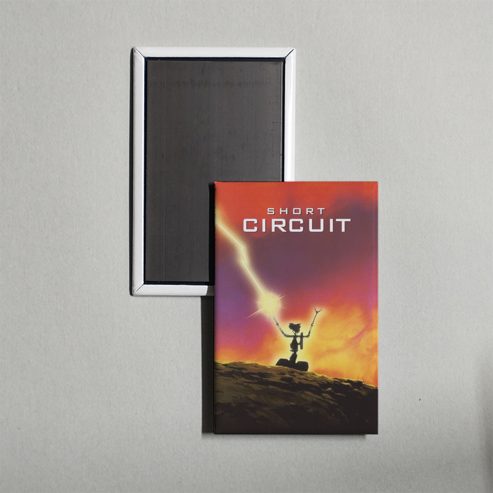 Short Circuit Mini Movie Fridge Magnet