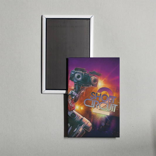 Short Circuit 2 Mini Movie Fridge Magnet