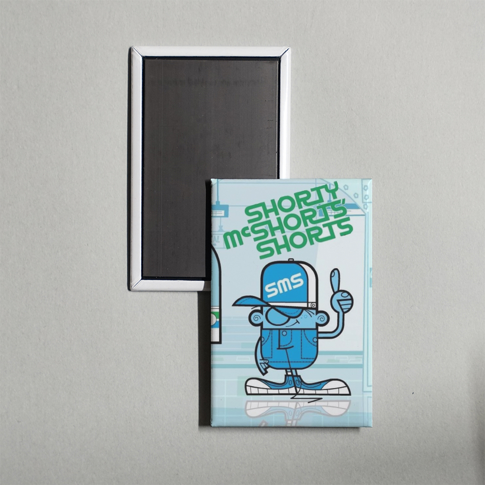 Shorty McShorts' Shorts TV Show Fridge Magnet