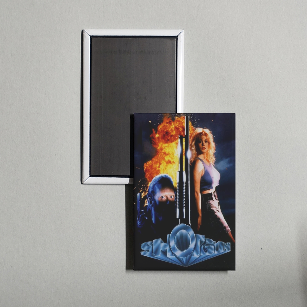 Shotgun Mini Movie Fridge Magnet