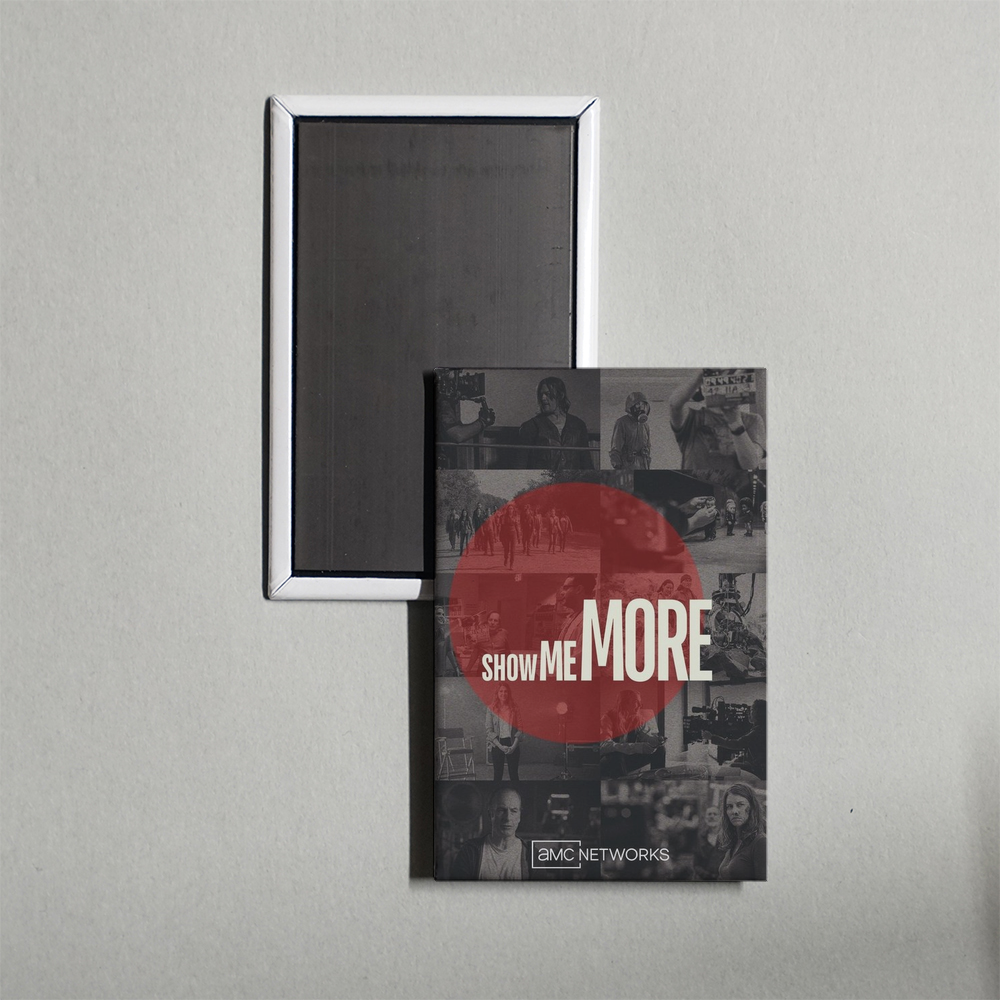 Show Me More TV Show Fridge Magnet