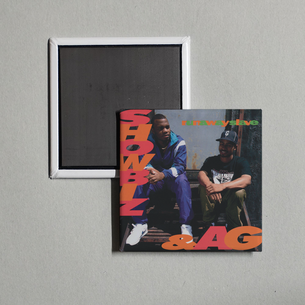 Showbiz & A.G. - Runaway Slave Album Cover Fridge Magnet
